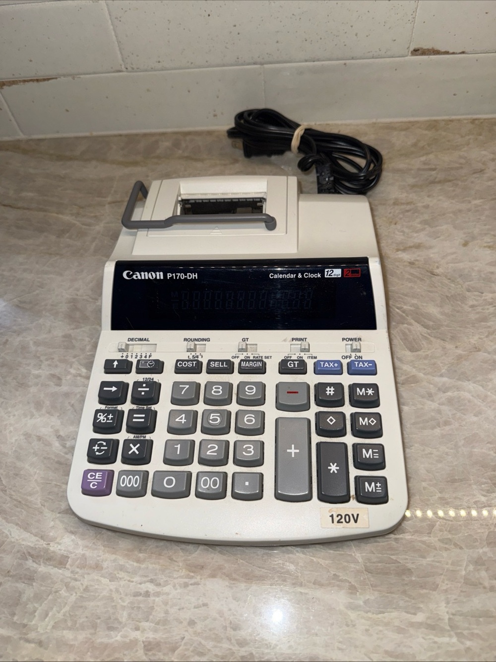 Cannon electric calculator P170-DH